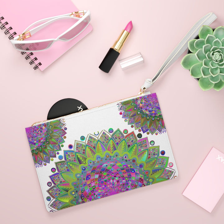 Vibrant Mandala Clutch Bag Bags - Blululi