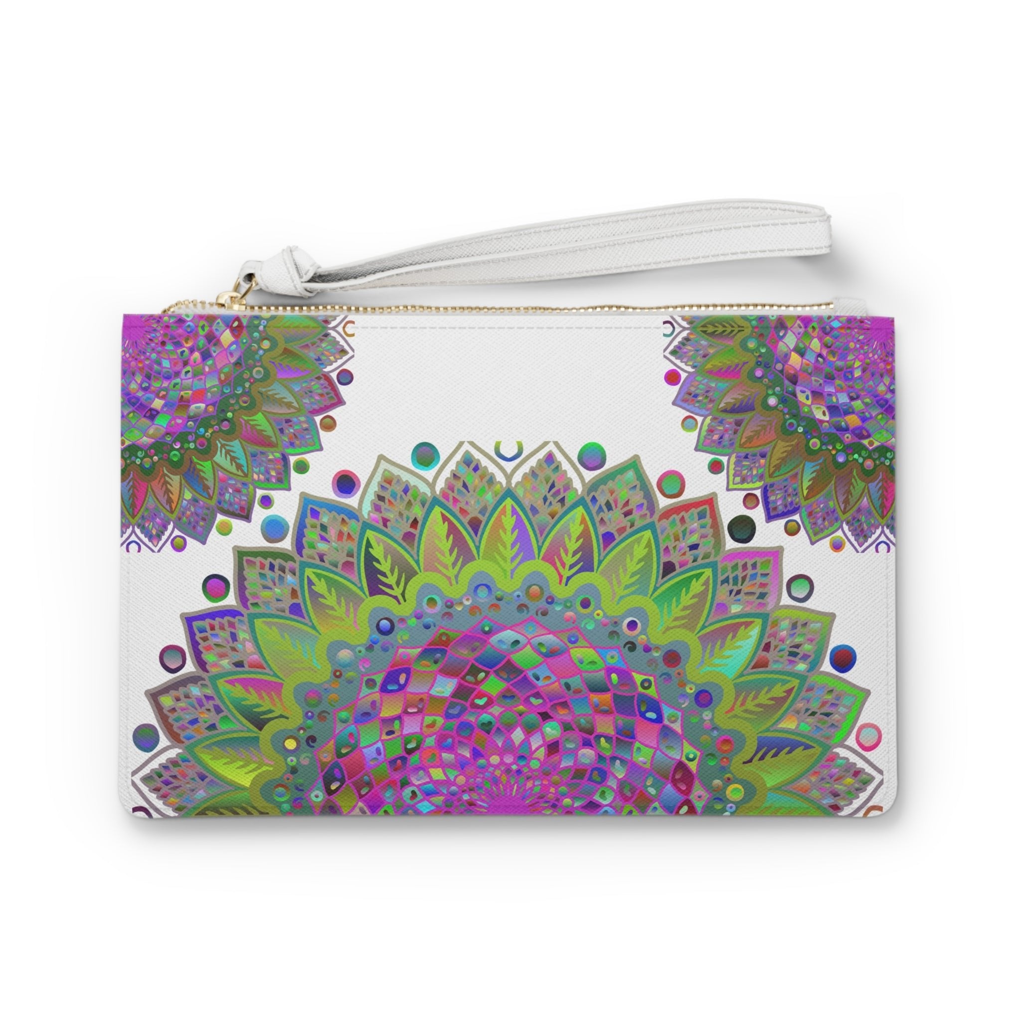 Vibrant Mandala Clutch Bag Bags - Blululi