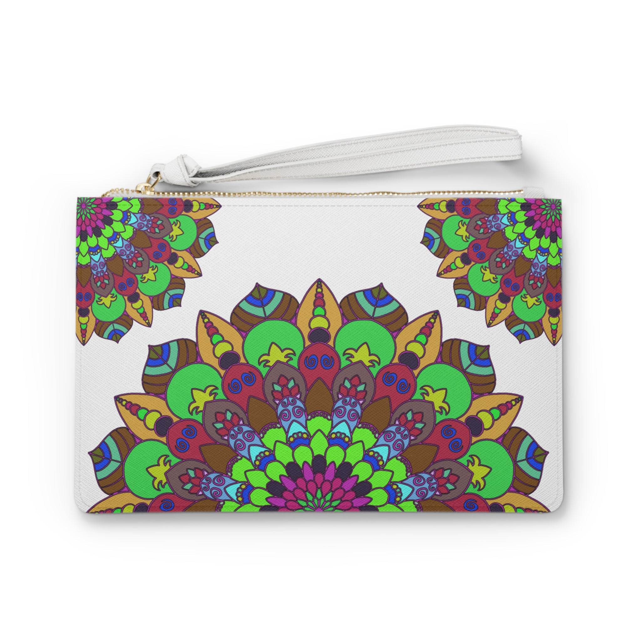 Vibrant Mandala Clutch Bag Bags - Blululi