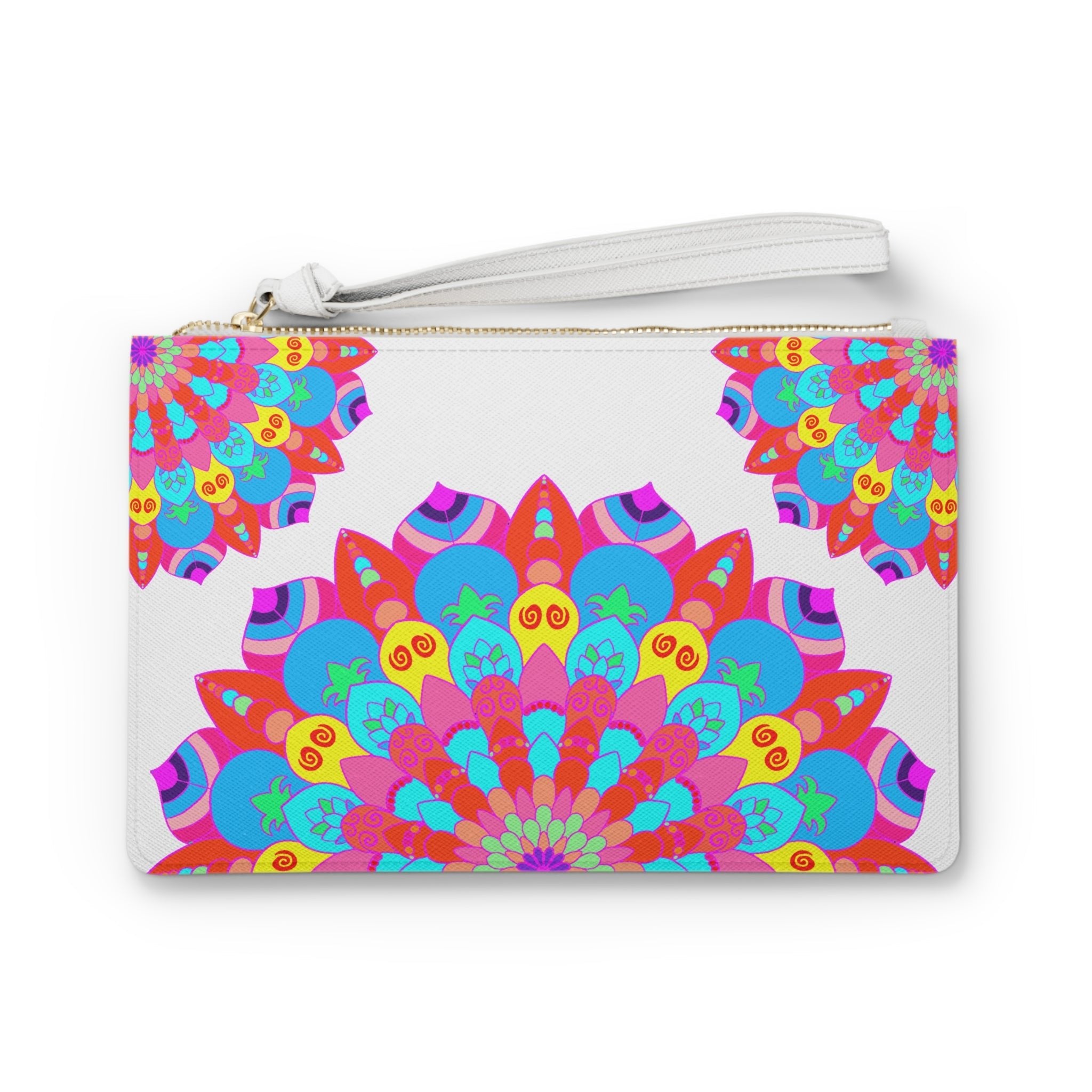 Vibrant Mandala Clutch Bag Bags - Blululi