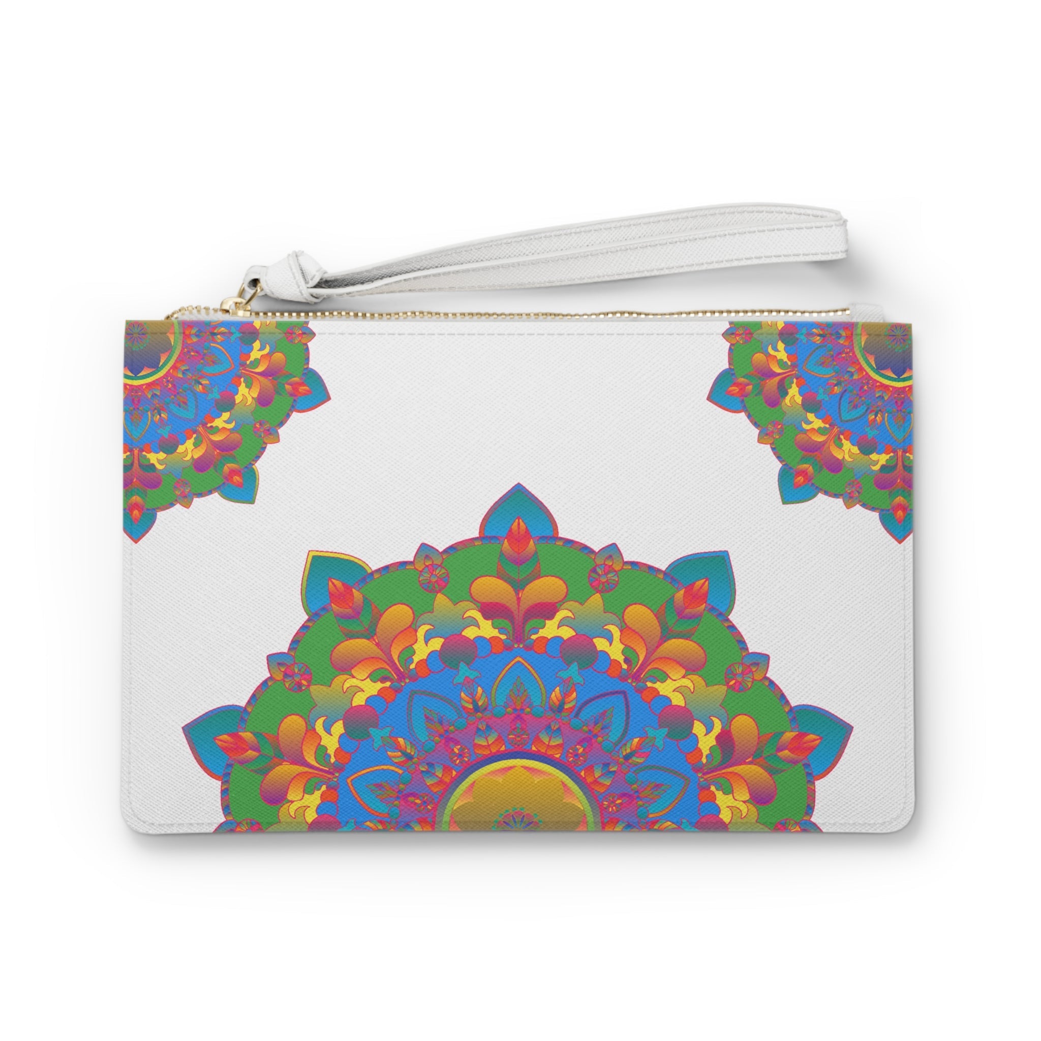 Vibrant Mandala Clutch Bag Bags - Blululi