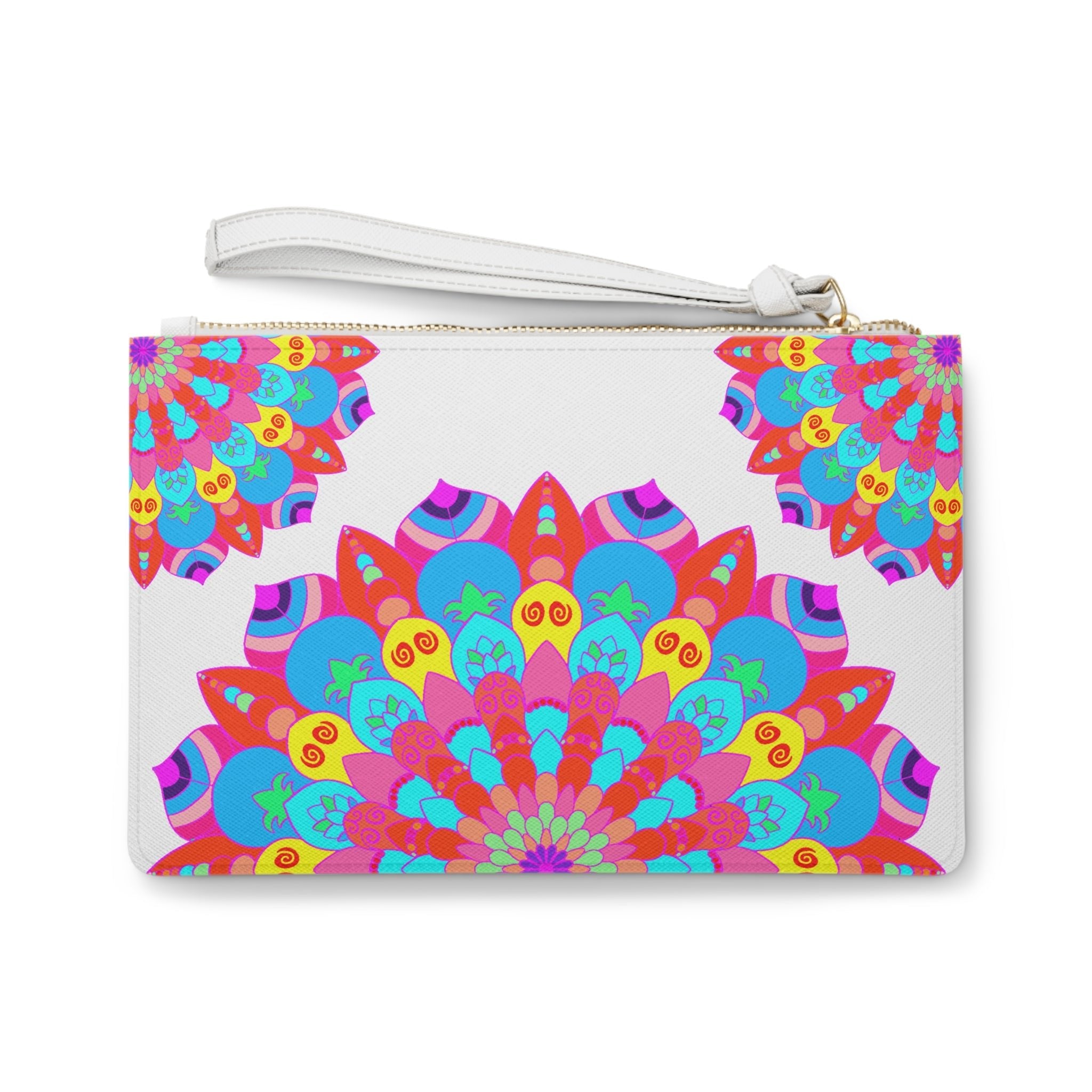 Vibrant Mandala Clutch Bag Bags - Blululi