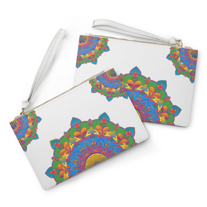 Vibrant Mandala Clutch Bag Bags - Blululi