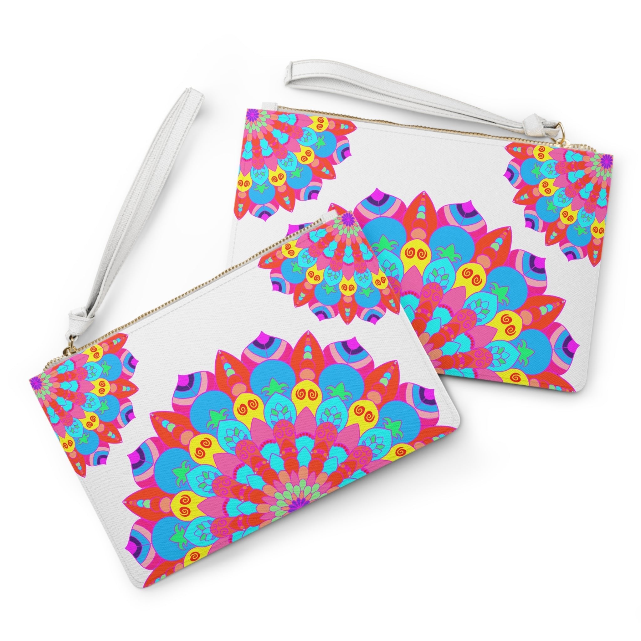 Vibrant Mandala Clutch Bag Bags - Blululi