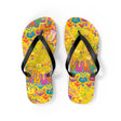 Vibrant Mandala Flip Flops - Bohemian Summer Style Shoes - Blululi