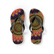 Vibrant Mandala Flip Flops - Colorful & Intricate Shoes - Blululi
