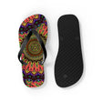 Vibrant Mandala Flip Flops - Colorful & Intricate Shoes - Blululi