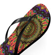 Vibrant Mandala Flip Flops - Colorful & Intricate Shoes - Blululi