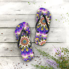 Vibrant Mandala Flip Flops - Comfort & Style Shoes - Blululi