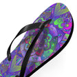 Vibrant Mandala Flip Flops - Peace & Harmony Shoes - Blululi