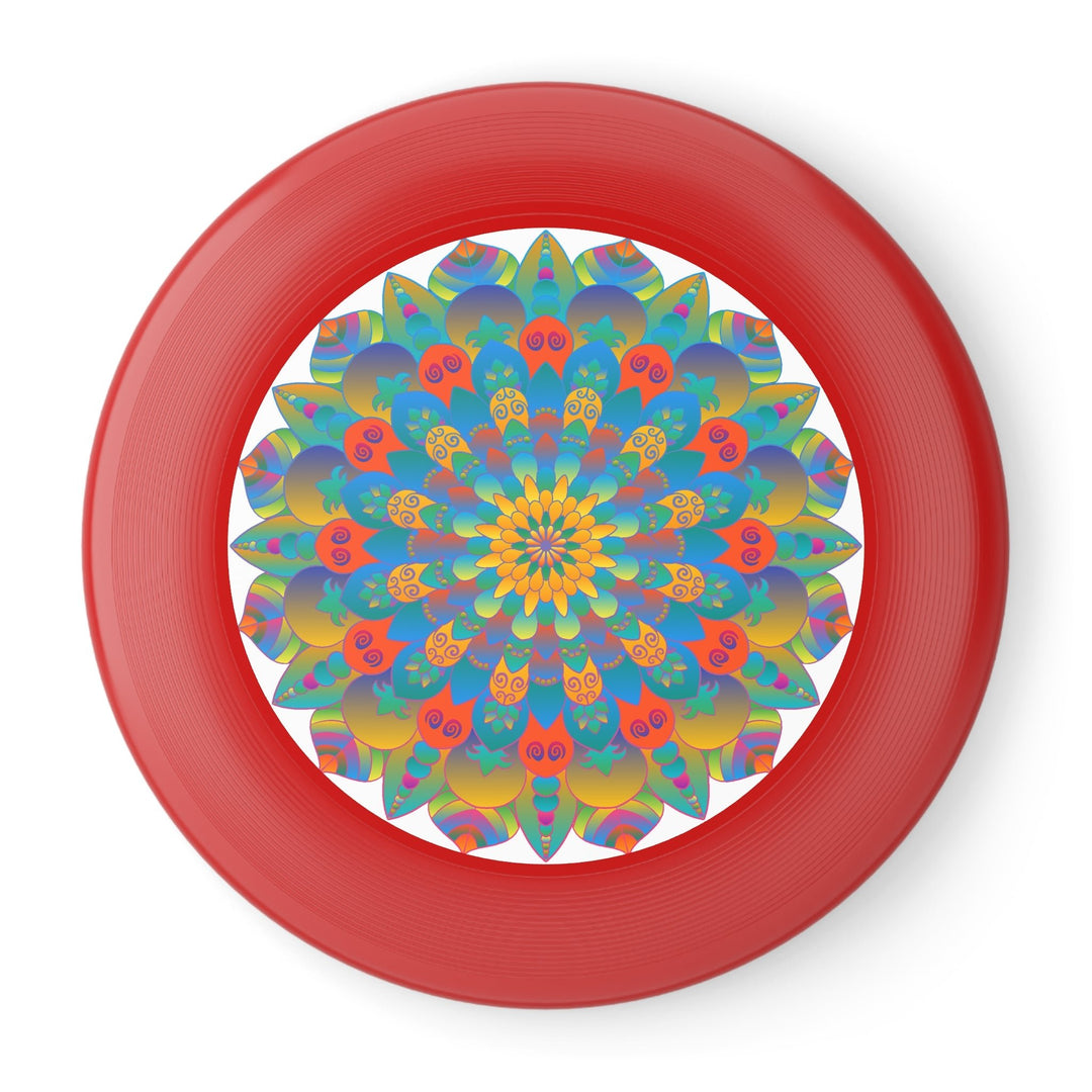 Vibrant Mandala Frisbee: Beach Fun! Accessories - Blululi