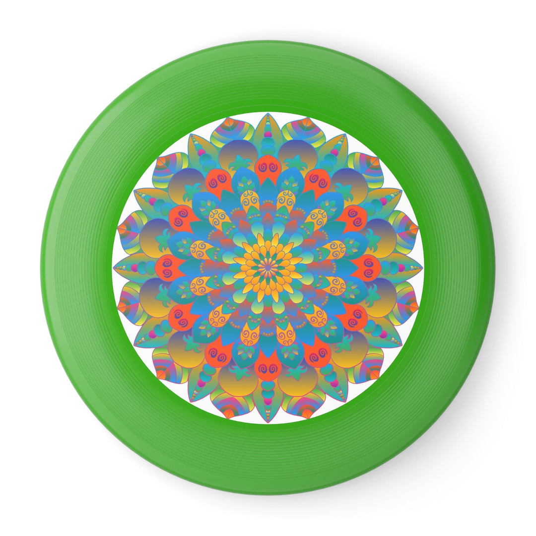 Vibrant Mandala Frisbee: Beach Fun! Accessories - Blululi