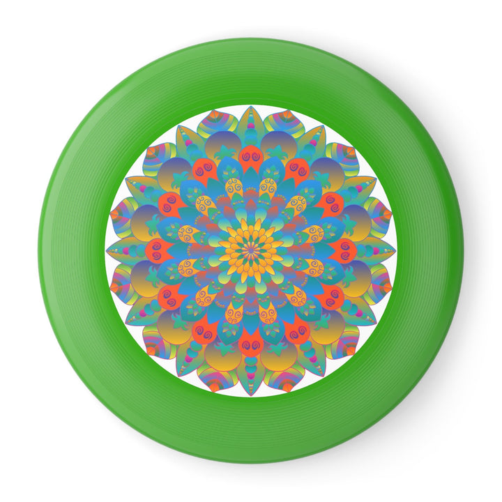 Vibrant Mandala Frisbee: Beach Fun! Accessories - Blululi