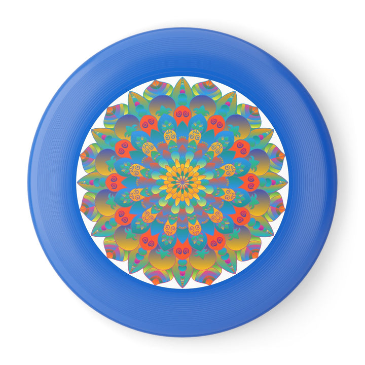 Vibrant Mandala Frisbee: Beach Fun! Accessories - Blululi