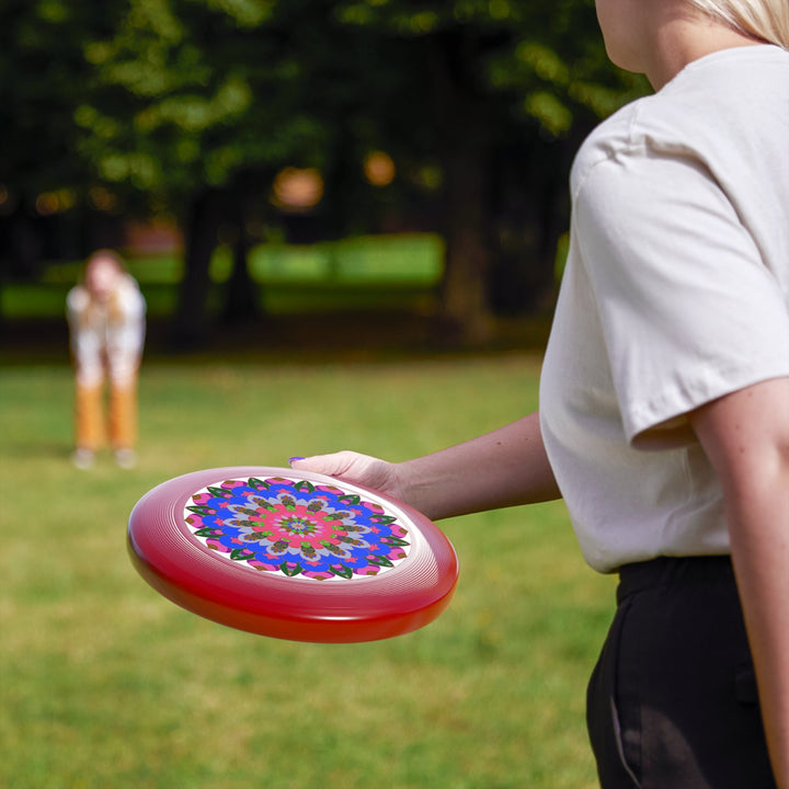 Vibrant Mandala Frisbee: Catch the Art Accessories - Blululi