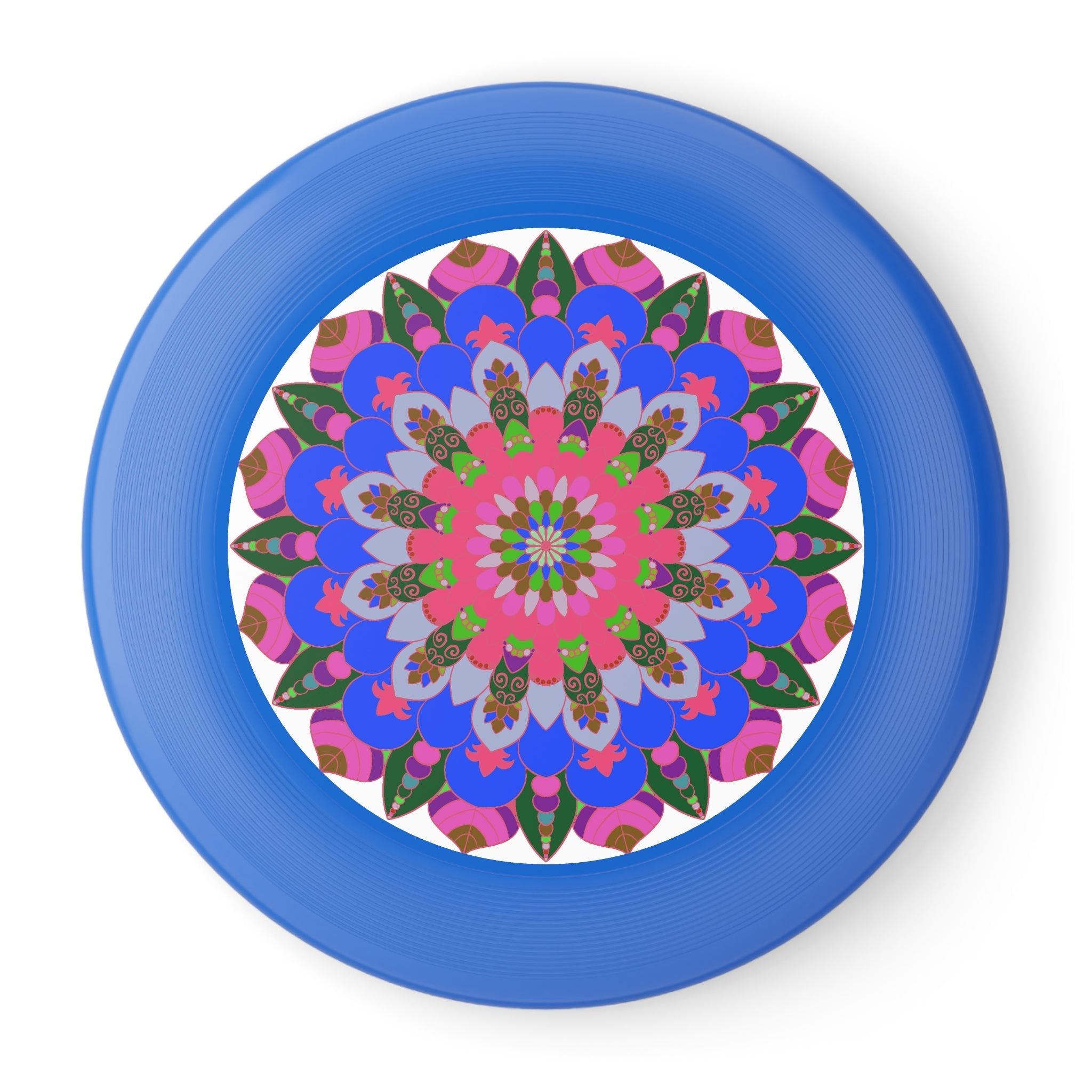 Vibrant Mandala Frisbee: Catch the Art Accessories - Blululi