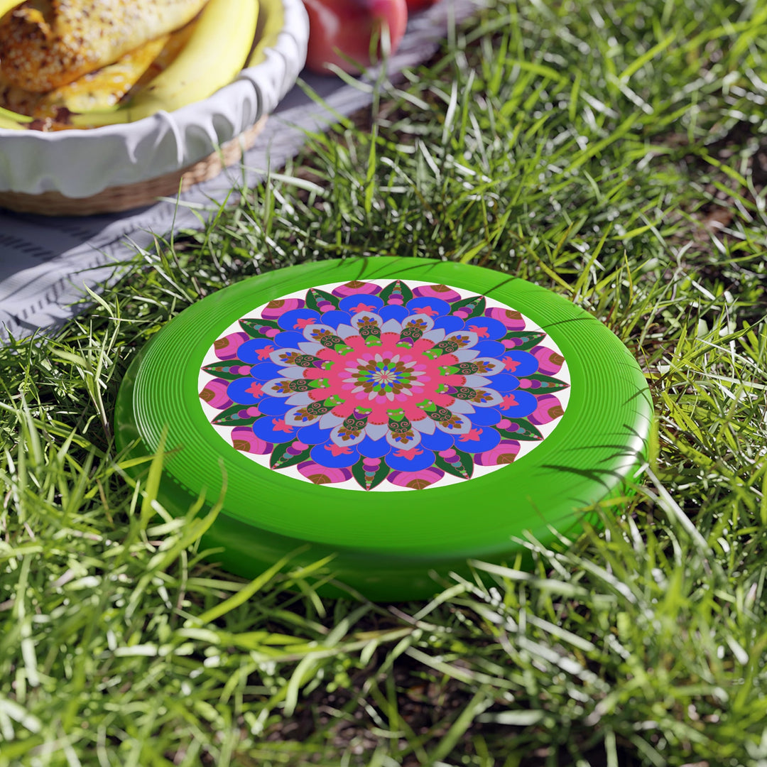 Vibrant Mandala Frisbee: Catch the Art Accessories - Blululi