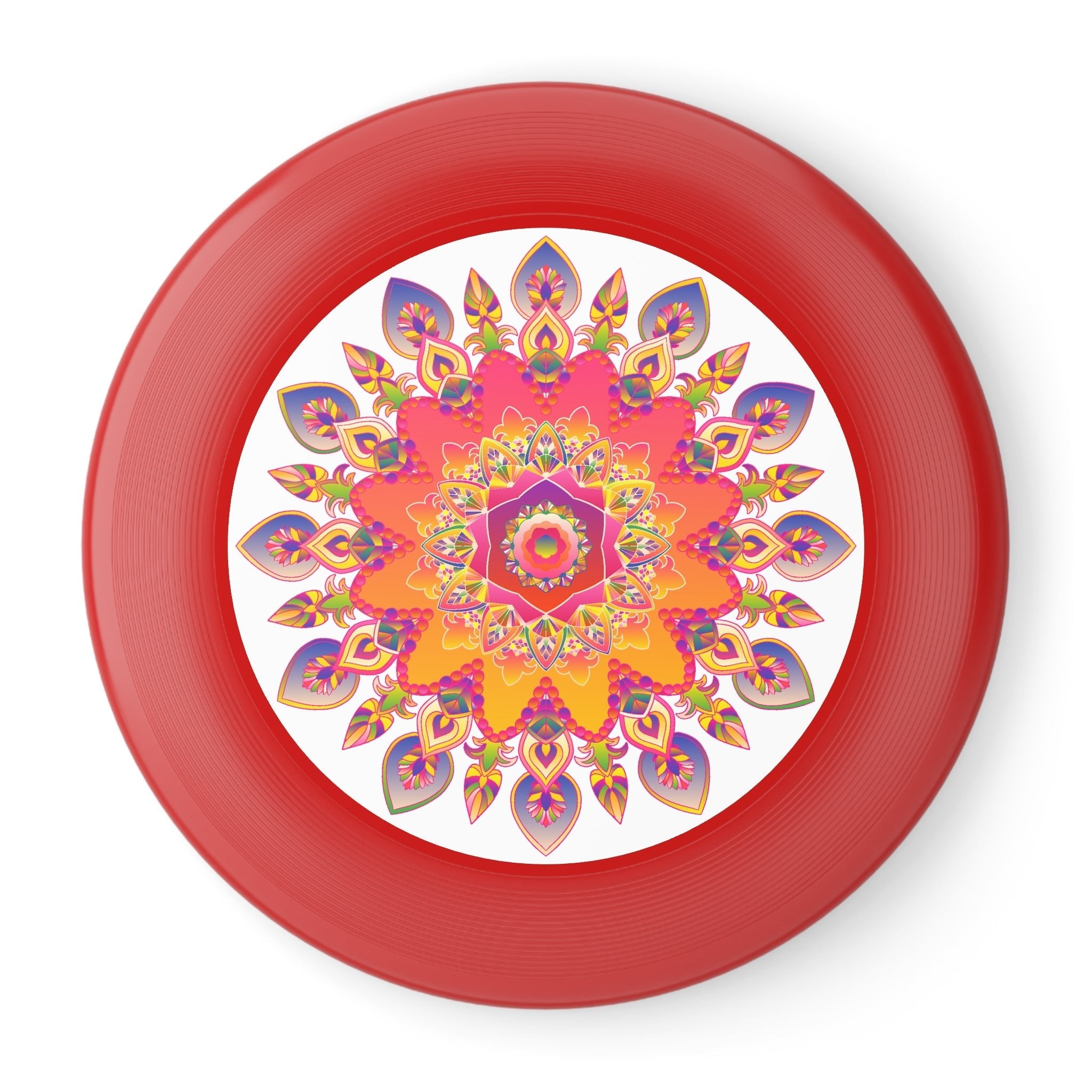 Vibrant Mandala Frisbee: Catch the Art! Accessories - Blululi