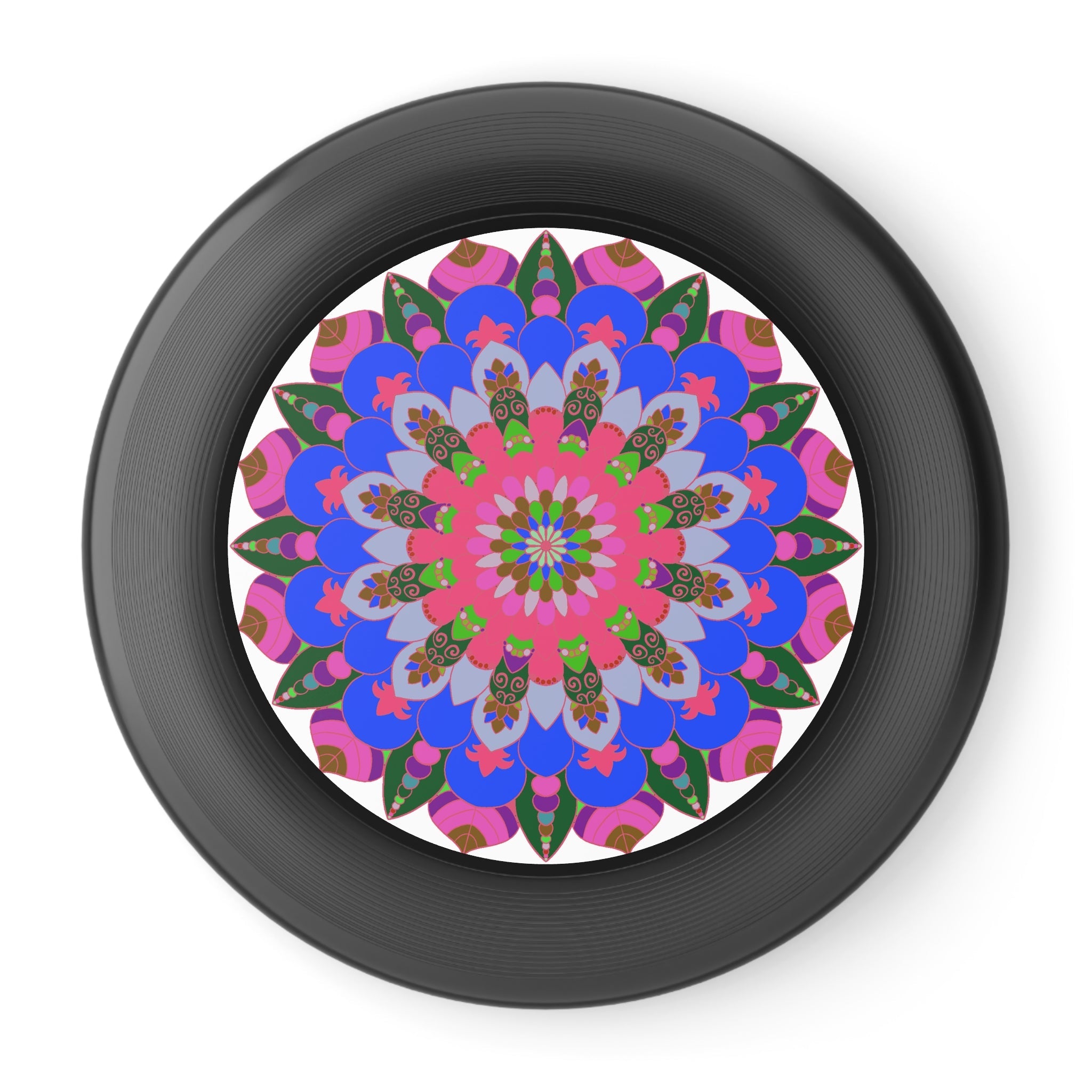 Vibrant Mandala Frisbee: Catch the Art Accessories - Blululi