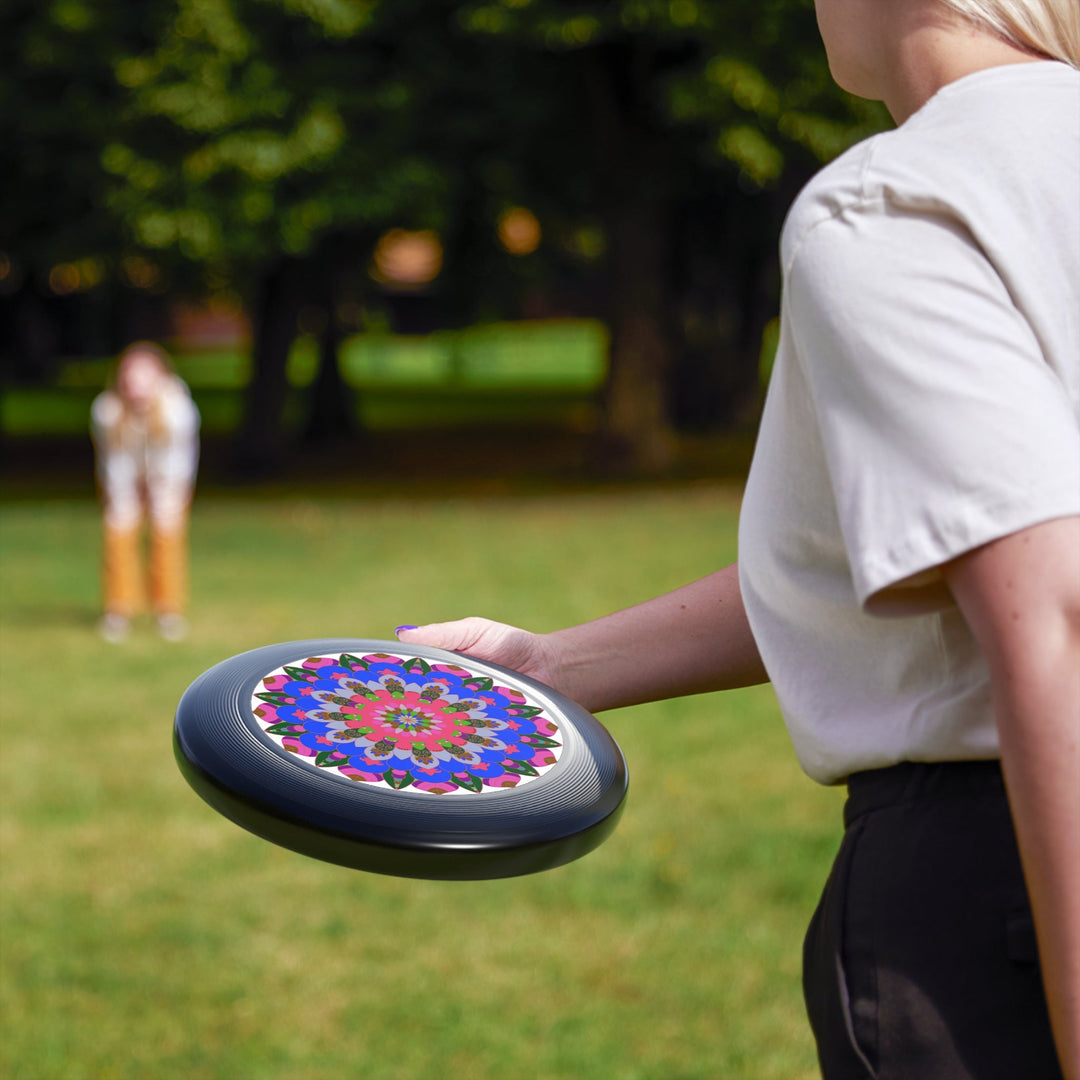 Vibrant Mandala Frisbee: Catch the Art Accessories - Blululi