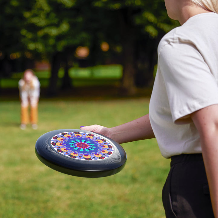 Vibrant Mandala Frisbee: Colorful Art Disc Accessories - Blululi