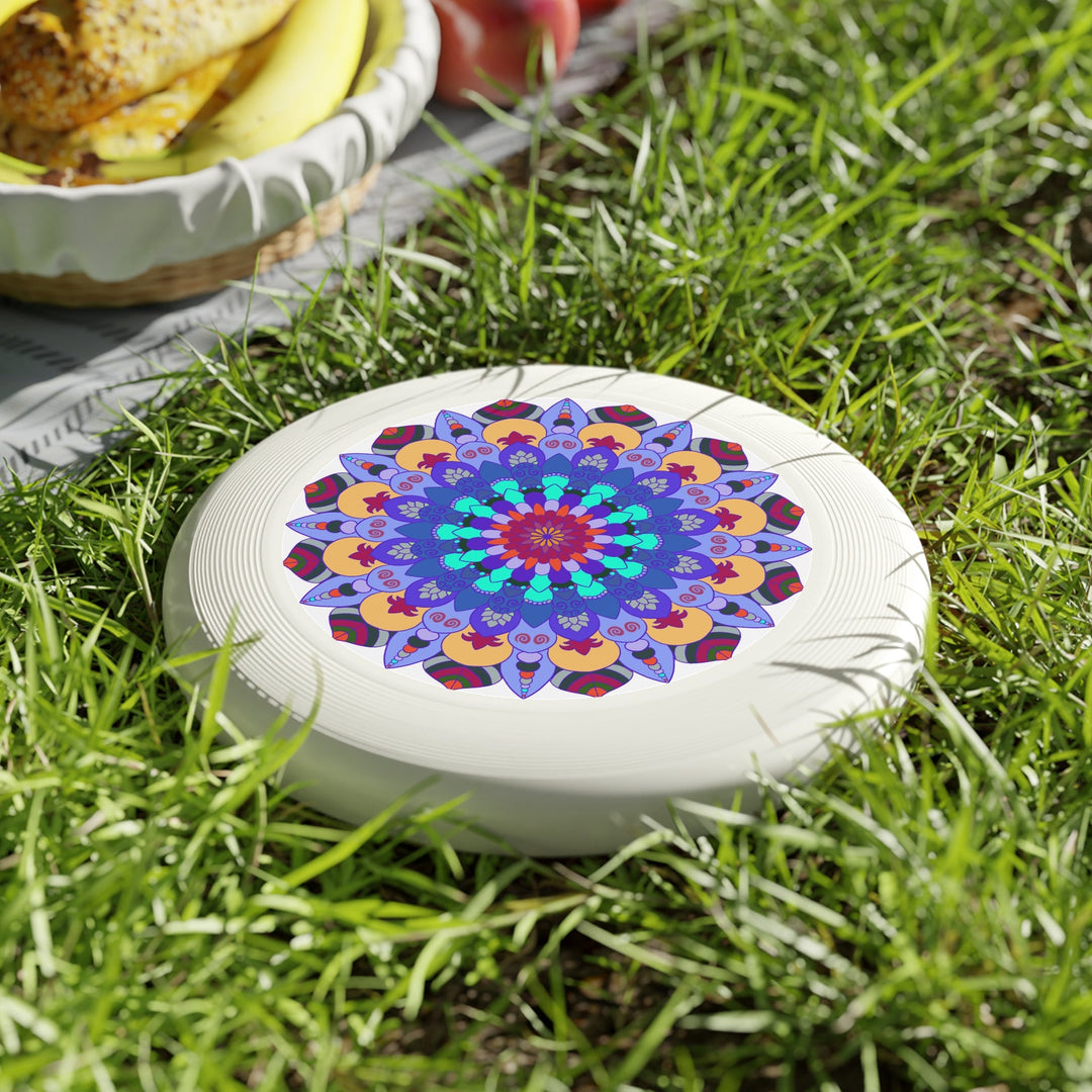 Vibrant Mandala Frisbee: Colorful Art Disc Accessories - Blululi