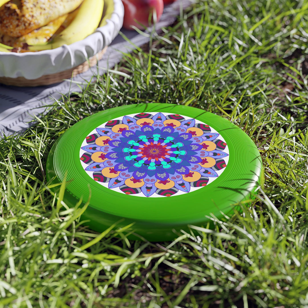 Vibrant Mandala Frisbee: Colorful Art Disc Accessories - Blululi