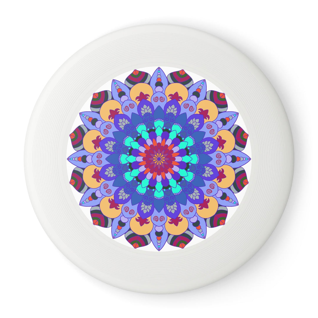 Vibrant Mandala Frisbee: Colorful Art Disc Accessories - Blululi