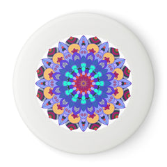 Vibrant Mandala Frisbee: Colorful Art Disc Accessories - Blululi