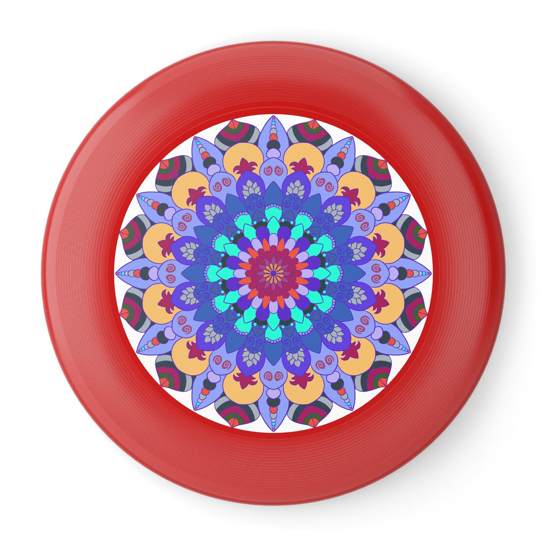 Vibrant Mandala Frisbee: Colorful Art Disc Accessories - Blululi