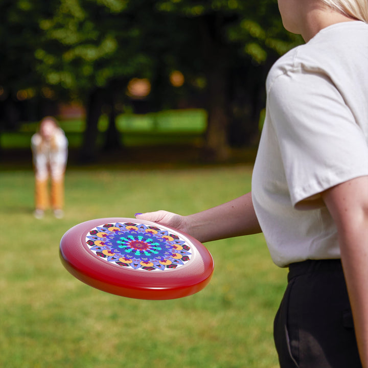 Vibrant Mandala Frisbee: Colorful Art Disc Accessories - Blululi