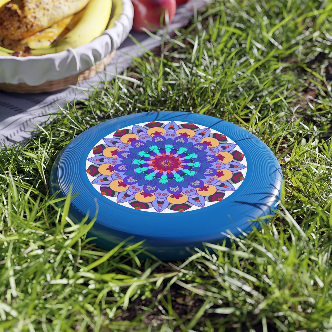 Vibrant Mandala Frisbee: Colorful Art Disc Accessories - Blululi