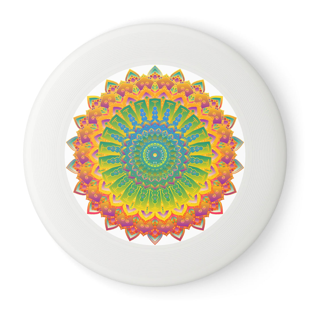 Vibrant Mandala Frisbee: Colorful Catch Accessories - Blululi