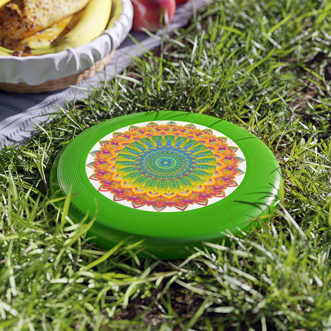 Vibrant Mandala Frisbee: Colorful Catch Accessories - Blululi