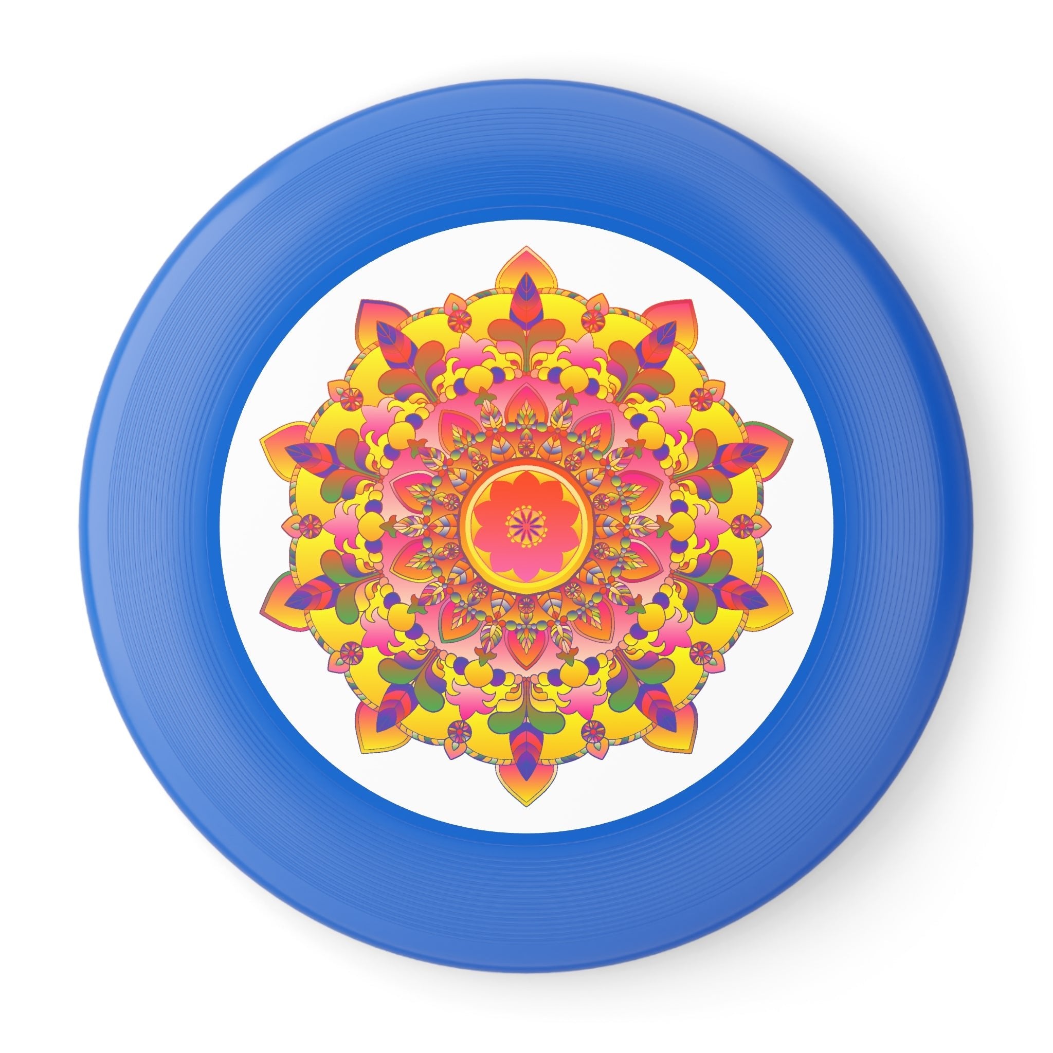 Vibrant Mandala Frisbee: Colorful Disc Accessories - Blululi