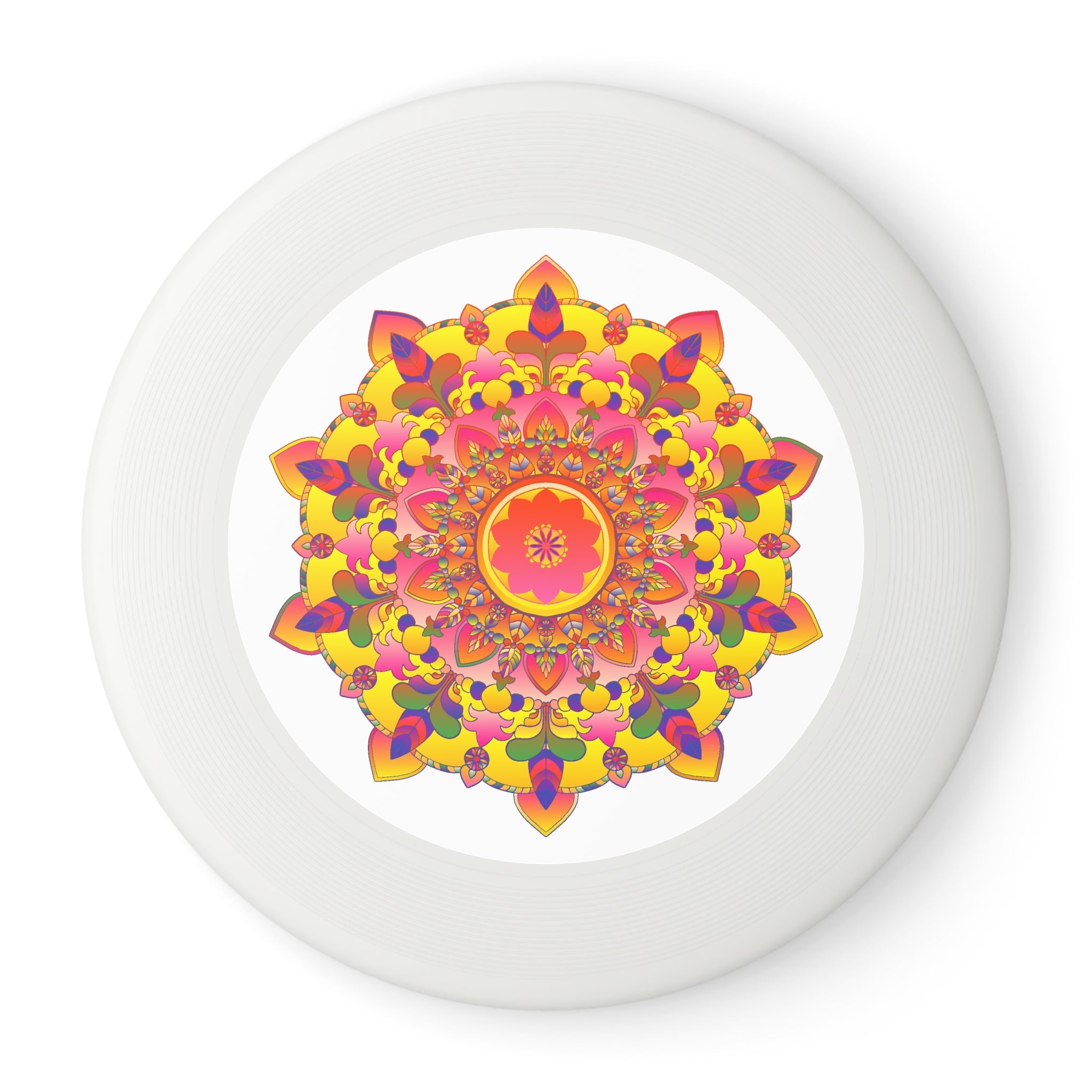 Vibrant Mandala Frisbee: Colorful Disc Accessories - Blululi