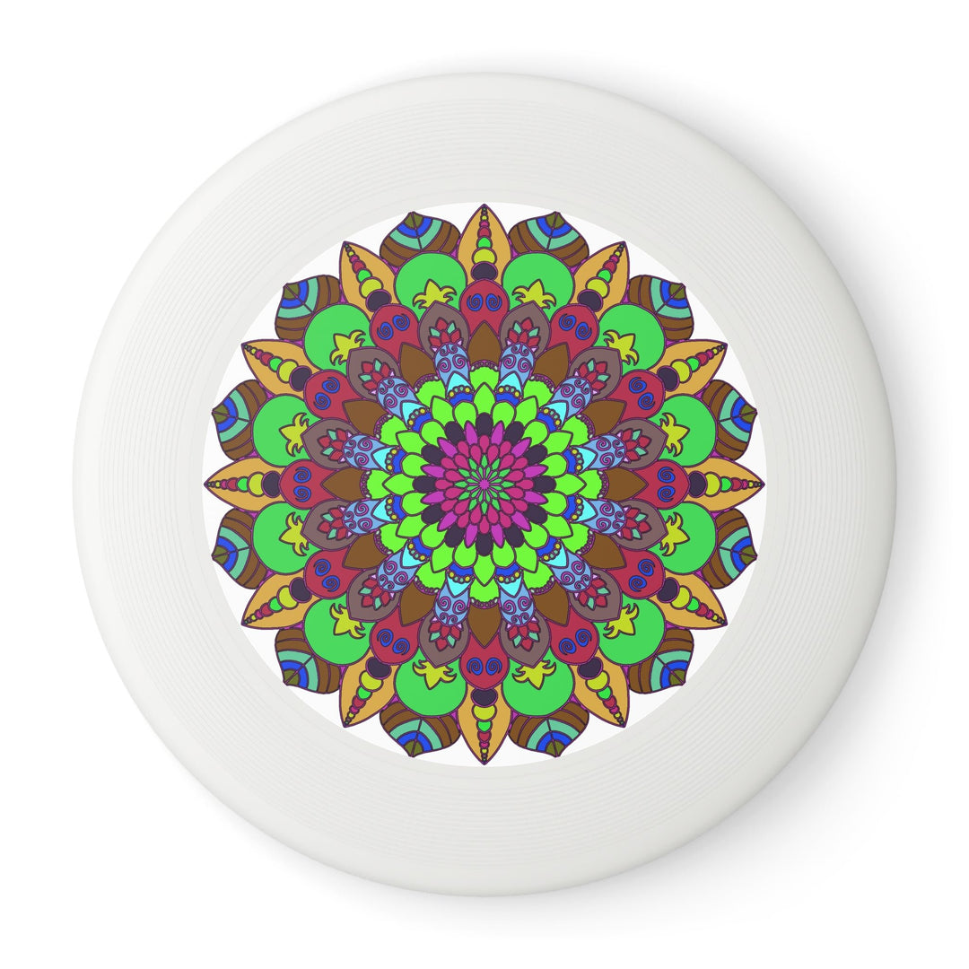 Vibrant Mandala Frisbee - Colorful Disc Accessories - Blululi