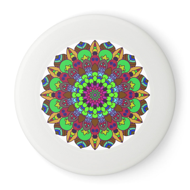 Vibrant Mandala Frisbee - Colorful Disc Accessories - Blululi