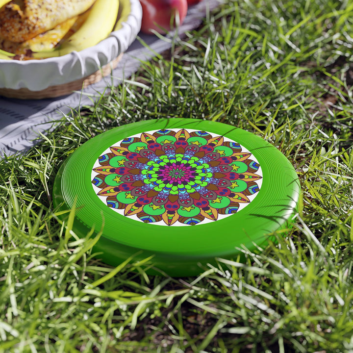 Vibrant Mandala Frisbee - Colorful Disc Accessories - Blululi