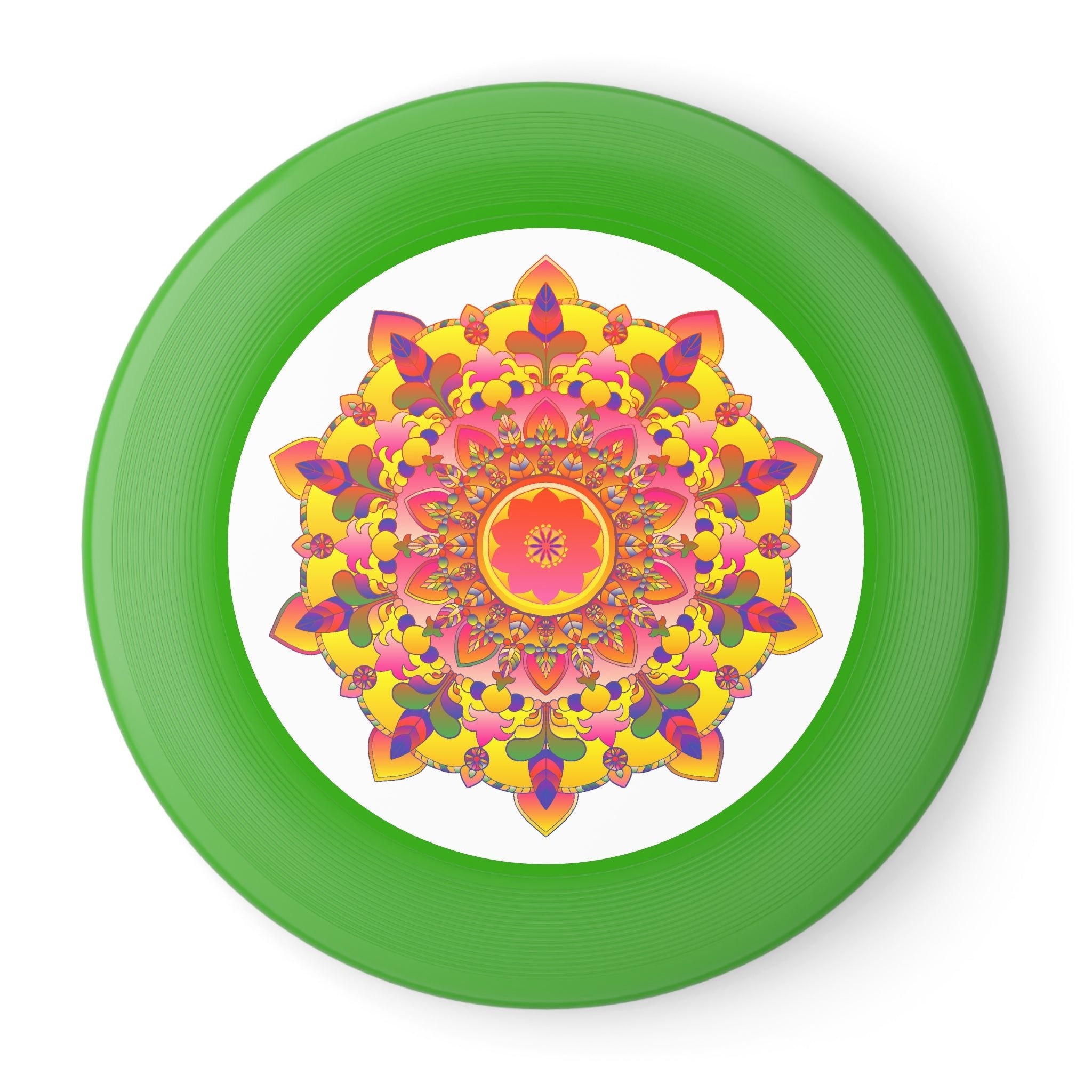 Vibrant Mandala Frisbee: Colorful Disc Accessories - Blululi