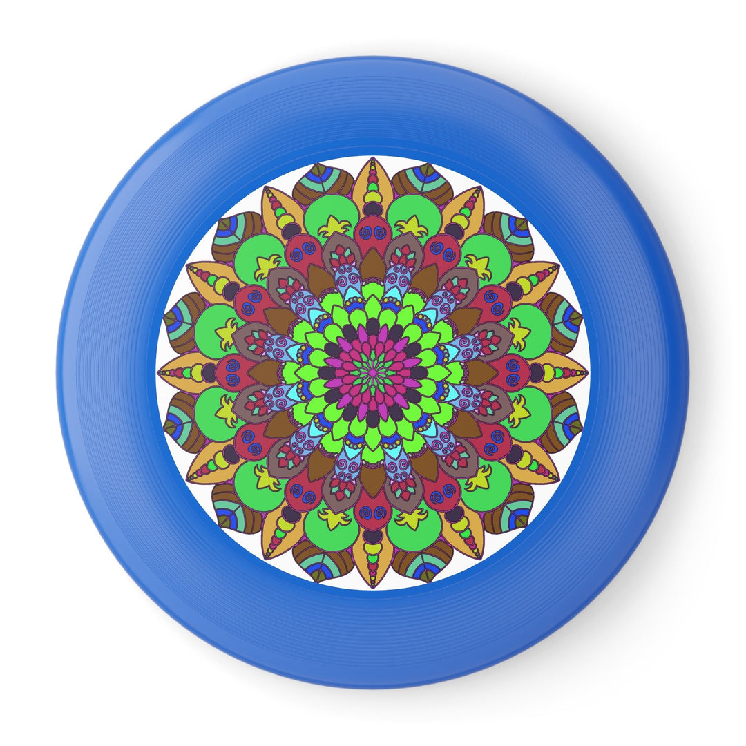 Vibrant Mandala Frisbee - Colorful Disc Accessories - Blululi