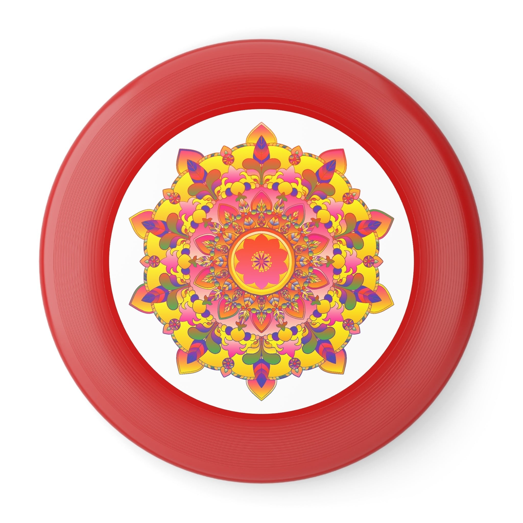 Vibrant Mandala Frisbee: Colorful Disc Accessories - Blululi