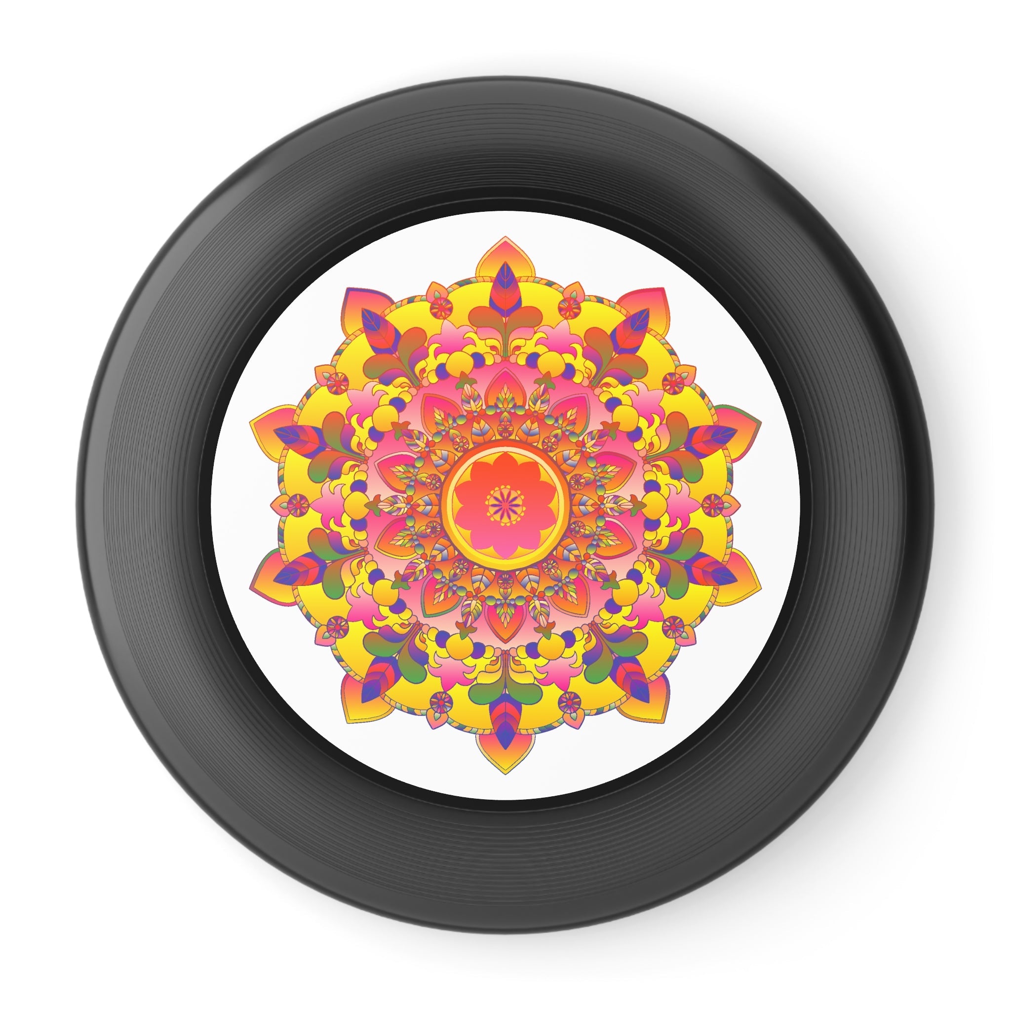 Vibrant Mandala Frisbee: Colorful Disc Accessories - Blululi