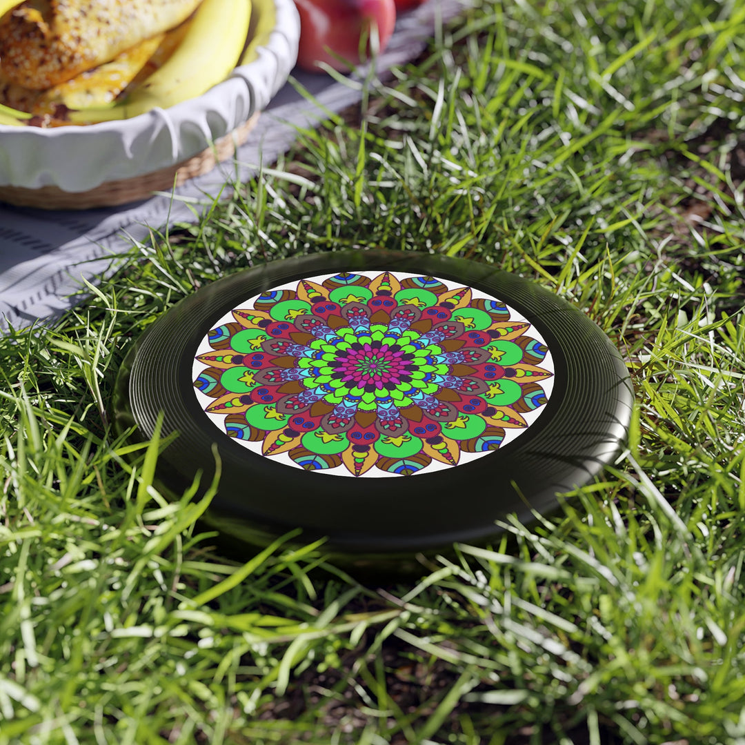 Vibrant Mandala Frisbee - Colorful Disc Accessories - Blululi