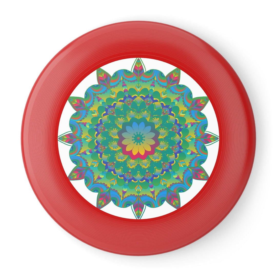 Vibrant Mandala Frisbee: Colorful Fun Accessories - Blululi