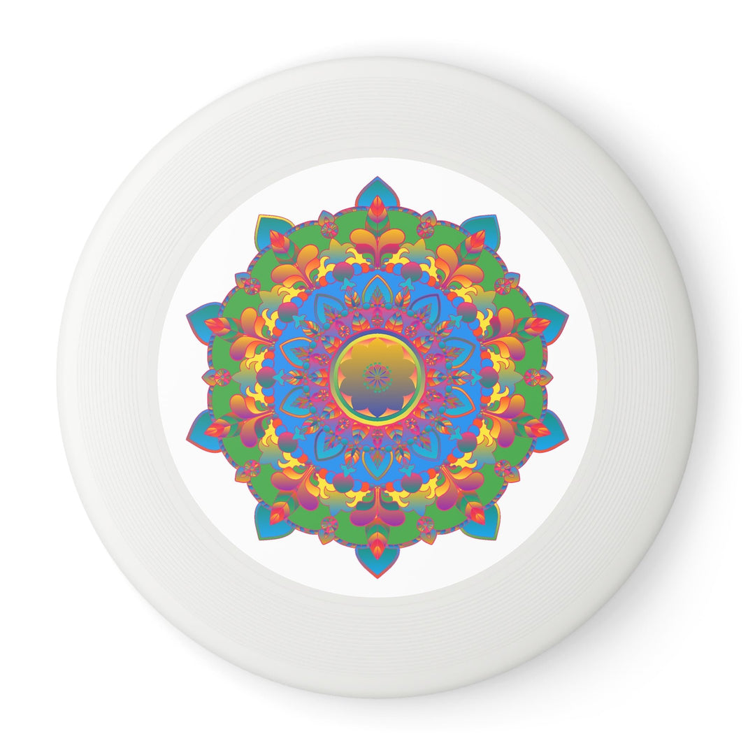 Vibrant Mandala Frisbee: Colorful Fun Accessories - Blululi