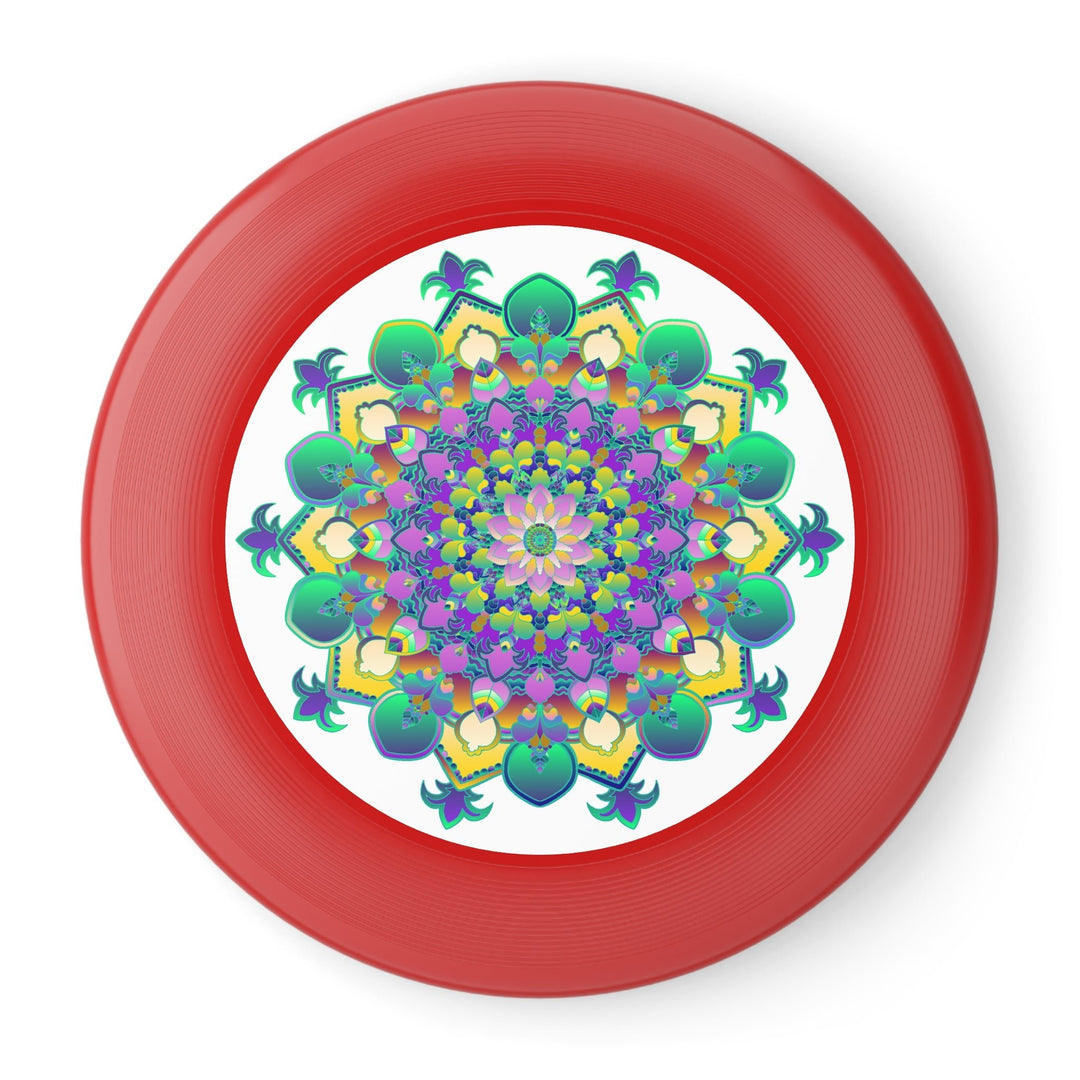 Vibrant Mandala Frisbee: Colorful Fun Accessories - Blululi