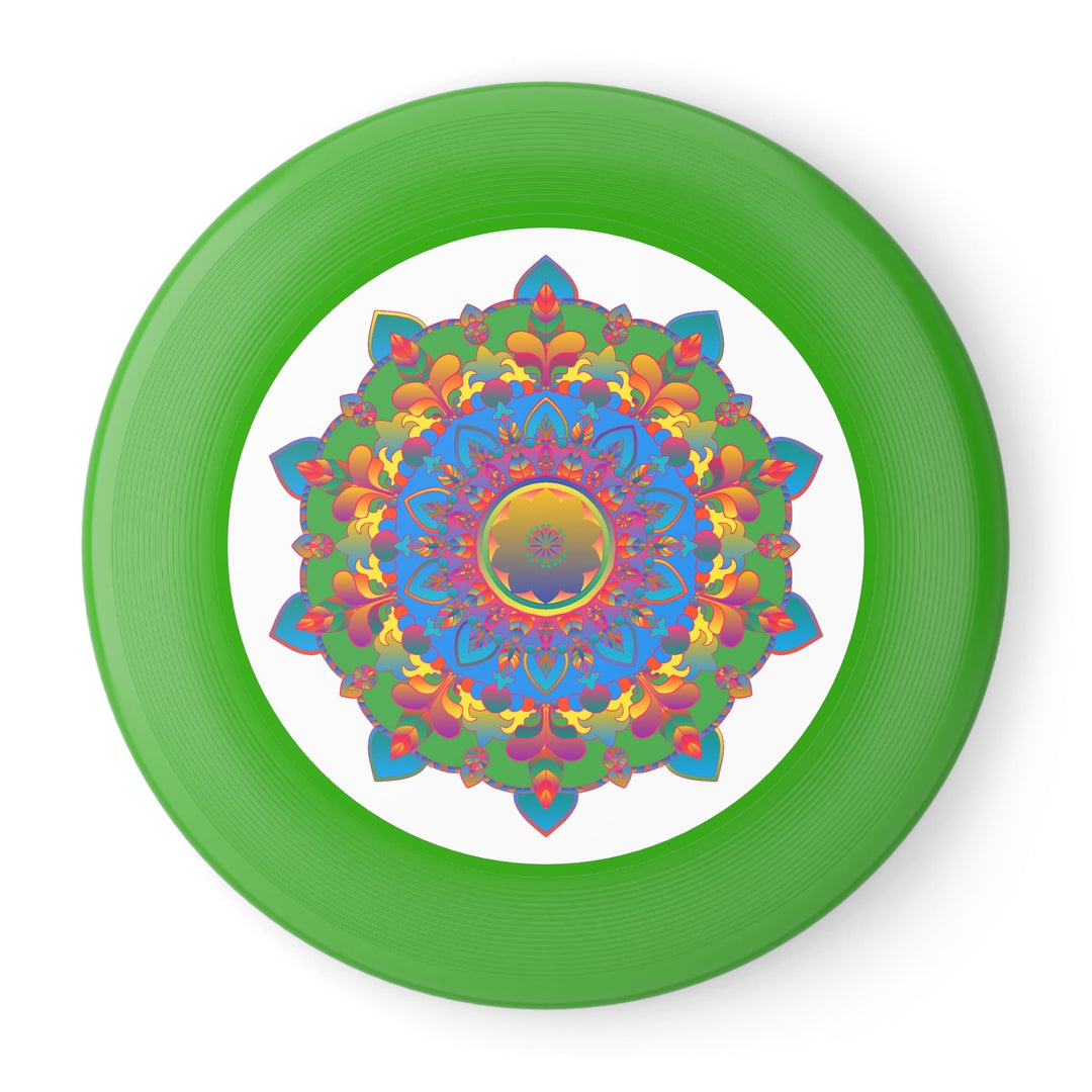 Vibrant Mandala Frisbee: Colorful Fun Accessories - Blululi