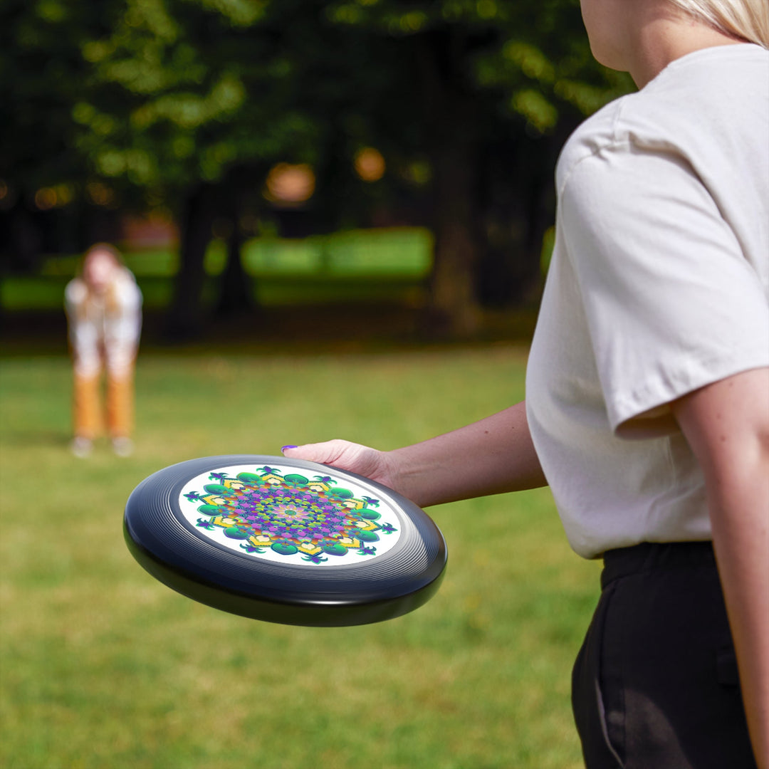 Vibrant Mandala Frisbee: Colorful Fun Accessories - Blululi