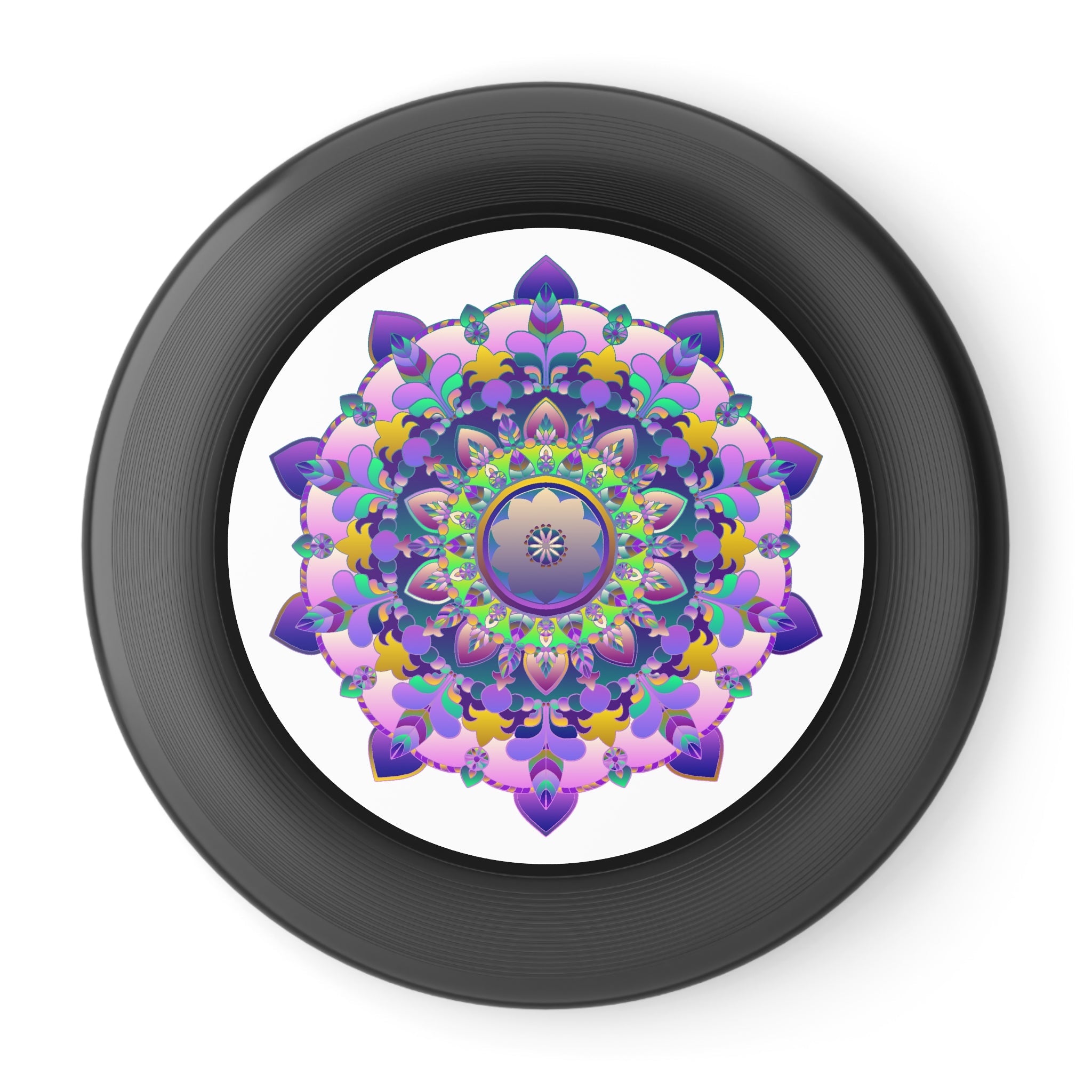 Vibrant Mandala Frisbee: Colorful Fun Accessories - Blululi